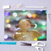 クリスマス・エンジェル 薄葉紙 (クラフト)