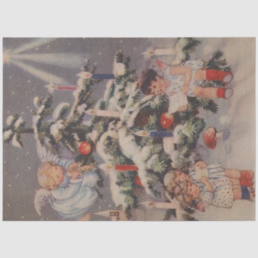 クリスマス エンフェラ シリーズ デザイン 1 薄葉紙 (正面)