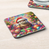 クリスマス・オッター コースター (左側)