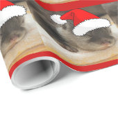 クリスマス・オッター ラッピングペーパー (ロールコーナー)