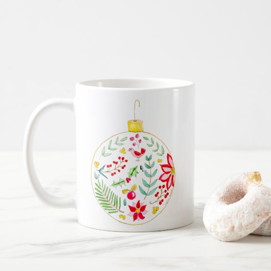 クリスマス オブジェ  コーヒーマグカップ (ドーナツ)