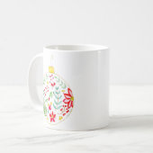 クリスマス オブジェ  コーヒーマグカップ (正面左)