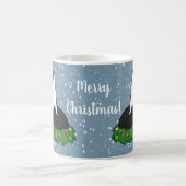 クリスマス・オルカ コーヒーマグカップ (中央)