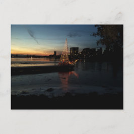 クリスマス・オン・ザ・チャールズ・ホリデー ポストカード