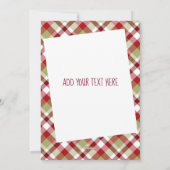 クリスマス オン ステート ストリート、シカゴ フラット ホリデー カード (裏面)