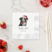 クリスマス・オーストラリアの羊飼いが私を飲む 縁ありカクテルナプキン (インサイチュ)