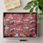 クリスマス・オーストラリア・シェパード 薄葉紙 (ギフト)