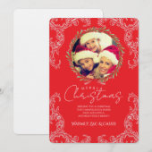クリスマス オーダーメイド フォト カード (正面/裏面)