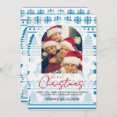 クリスマス オーダーメイド フォト カード (正面/裏面)
