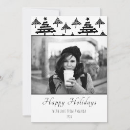 クリスマス オーダーメイド ホリデー フォト カード