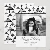 クリスマス オーダーメイド ホリデー フォト カード (正面/裏面)