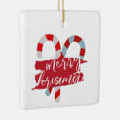 クリスマス、オーナメントとキャンディスティック06 セラミックオーナメント (右)