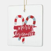 クリスマス、オーナメントとキャンディスティック06 セラミックオーナメント (左)