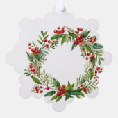 クリスマス オーナメントカード (裏面)