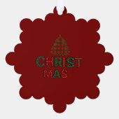 クリスマス オーナメントカード (裏面)