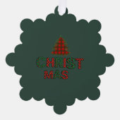 クリスマス オーナメントカード (正面)