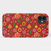 クリスマス オーナメント柄 🎁✨ フェスティブ Case-Mate iPhoneケース (裏面(横))