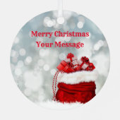 クリスマス オーナメント (裏面)