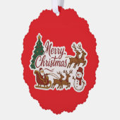 クリスマス オーナメント (左)