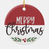 クリスマス オーナメント (裏面)