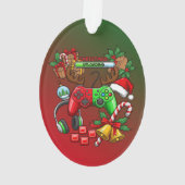 クリスマス オーナメント (裏面)