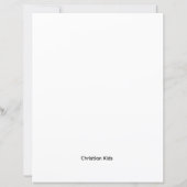 クリスマス オーナメント (裏面)