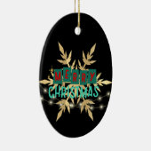 クリスマス、オーナメント01 セラミックオーナメント (右)