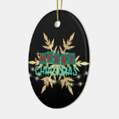 クリスマス、オーナメント01 セラミックオーナメント (左)