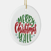 クリスマス、オーナメント04 セラミックオーナメント (右)