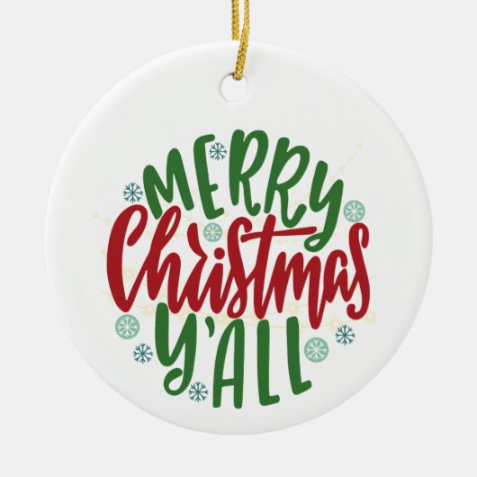 クリスマス、オーナメント04 セラミックオーナメント (正面)