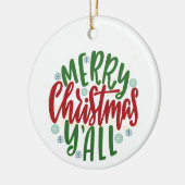 クリスマス、オーナメント04 セラミックオーナメント (左)