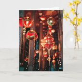 クリスマス オーナメント - カード (黄色い花)