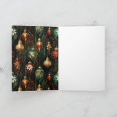 クリスマス オーナメント カード (内部)