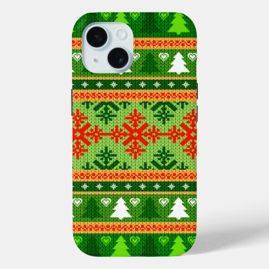 クリスマス オーナメント スタイル Case-Mate iPhoneケース (裏面)