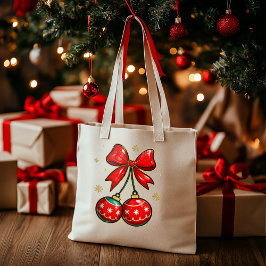 クリスマス オーナメント トートバッグ