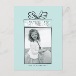 クリスマス オーナメント ホリデー フォト ポストカード