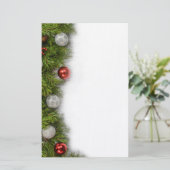 クリスマス オーナメント 便箋 (スタンド正面)