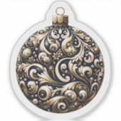 クリスマス オーナメント 飾り シール (正面)