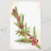 クリスマス オーバー・オア・アンダー ブライダルシャワー ゲーム カード (裏面)