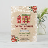 クリスマス・オープンハウスへの招待 招待状 (スタンド正面)