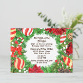 クリスマス・オープンハウスへの招待 招待状 (スタンド正面)