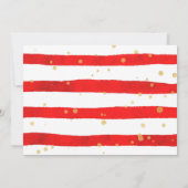 クリスマス・オープンハウス招待状 招待状 (裏面)