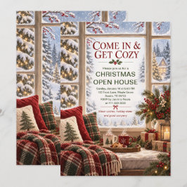 クリスマス オープンハウス ホリデーパーティー 招待状