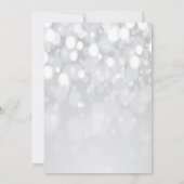 クリスマス オープン ハウス ポインセチア ご招待 招待状 (裏面)