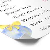 クリスマス・オールド・ウィッズストーリージェンダー・リビールボード ポスター (角)