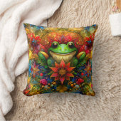 クリスマス~カエルのクリスマス~ クッション (ブランケット)