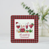 クリスマス・カクテルのスピリッツ カード (スタンド正面)