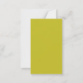 クリスマス カスタマイズ グリーティング カード | 赤いリボン (裏面)