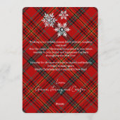 クリスマス カスタマイズ フォト カード (裏面)