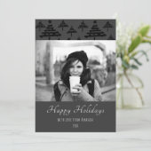 クリスマス カスタマイズ ホリデー フォト カード (スタンド正面)